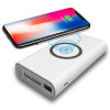 Power bank с беспроводной зарядкой 10 000 mAh белый - 2